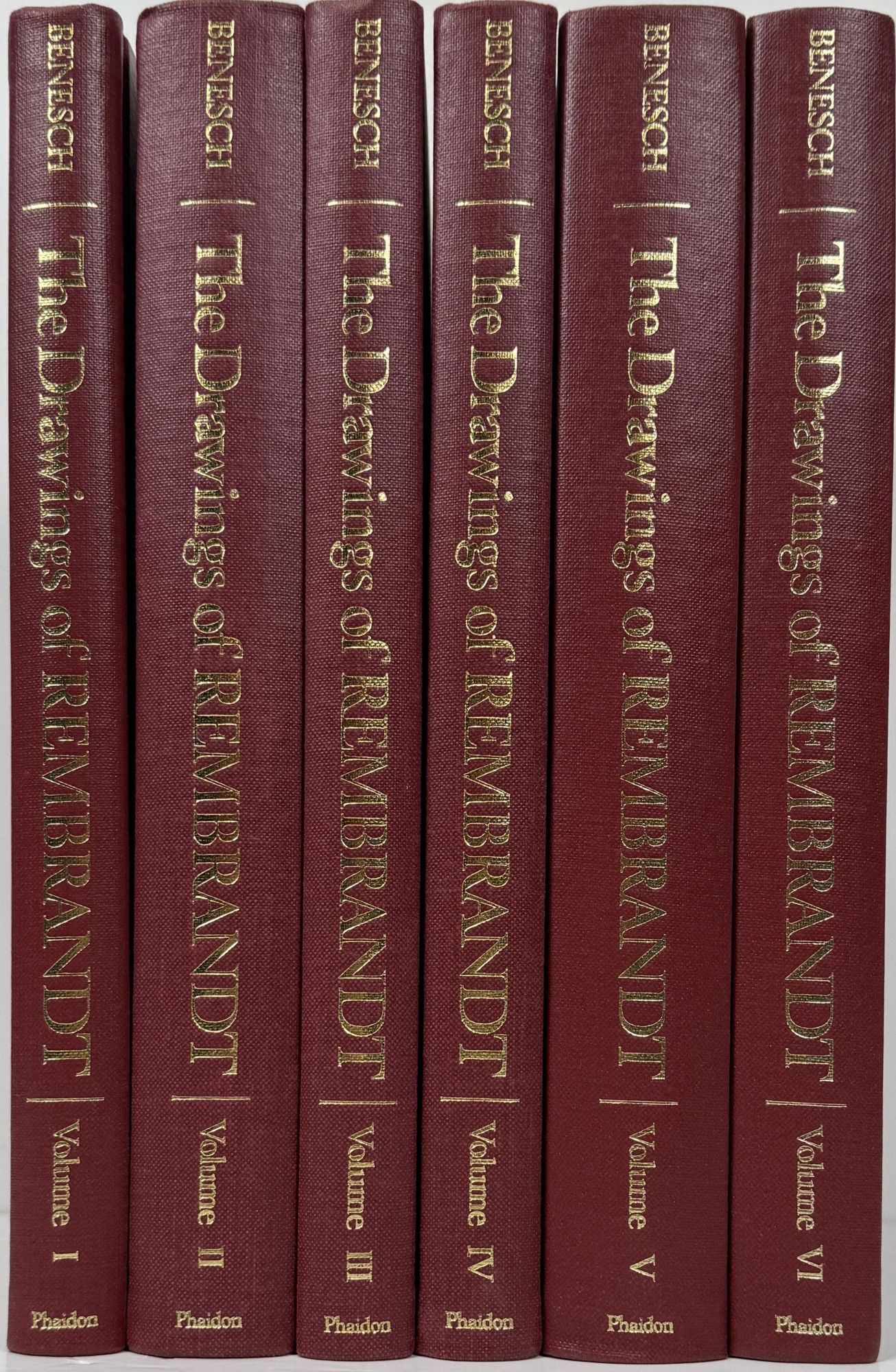 The Drawings of Rembrandt, Complete Edition in Six Volumes. Enlarged ...