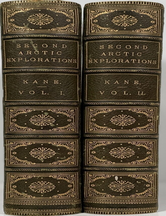 Item #21017 Arctic Explorations: The Second Grinnel Expedition in Search of Sir John Franklin in the Years 1853, '54, '55. 2 Vols. Elisha Kent Kane.