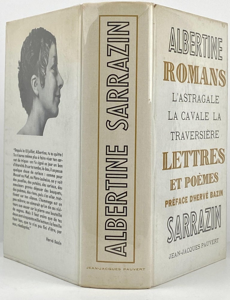 Item #25395 Romans, Lettres et Poemes. Albertine Sarrazin.