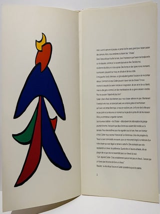 Derriere Le Miroir No. 141 Novembre 1963: Calder. First Edition.