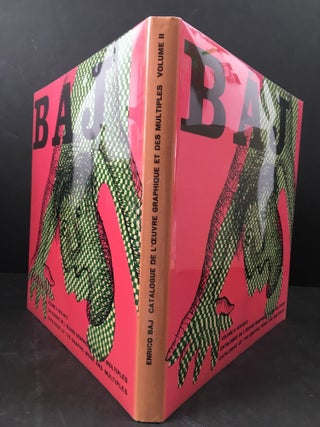 Baj: Catalogue of the Graphic Work and Multiples. 2 Vols: Vol. 1 1952-1970; Vol. 2 1970-1973