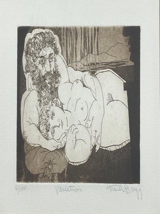 Charles Bragg Original Etching "Variations" signed and numbered