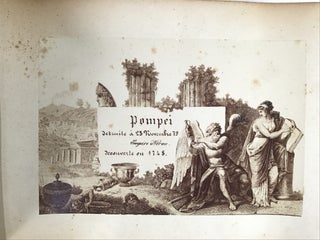 Pompei, Detruite a 23 Novembre 79, Empire Neron, decouverte en 1748.