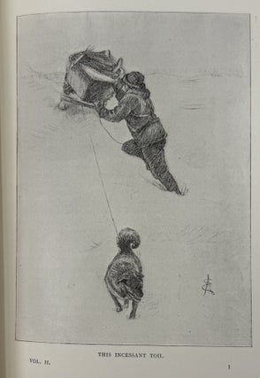 "Farthest North" Being the record of a voyage of exploration of the ship Fram 1893-96 and of a fifteen months' sleigh journey by Dr. Nansen and Lieut. Johansen with an appendix by Otto Sverdrup captain of the Fram. About one hundred and twenty full page and text illustrations and coloured plate in facsimile from Dr. Nansen's own sketches. In two volumes.