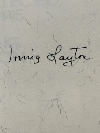 The Collected Poems of Irving Layton.