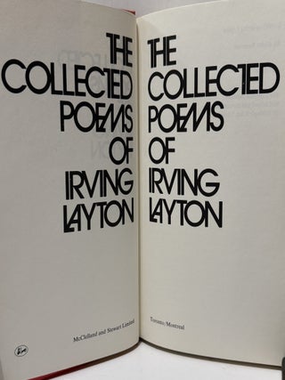The Collected Poems of Irving Layton.