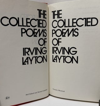 The Collected Poems of Irving Layton.