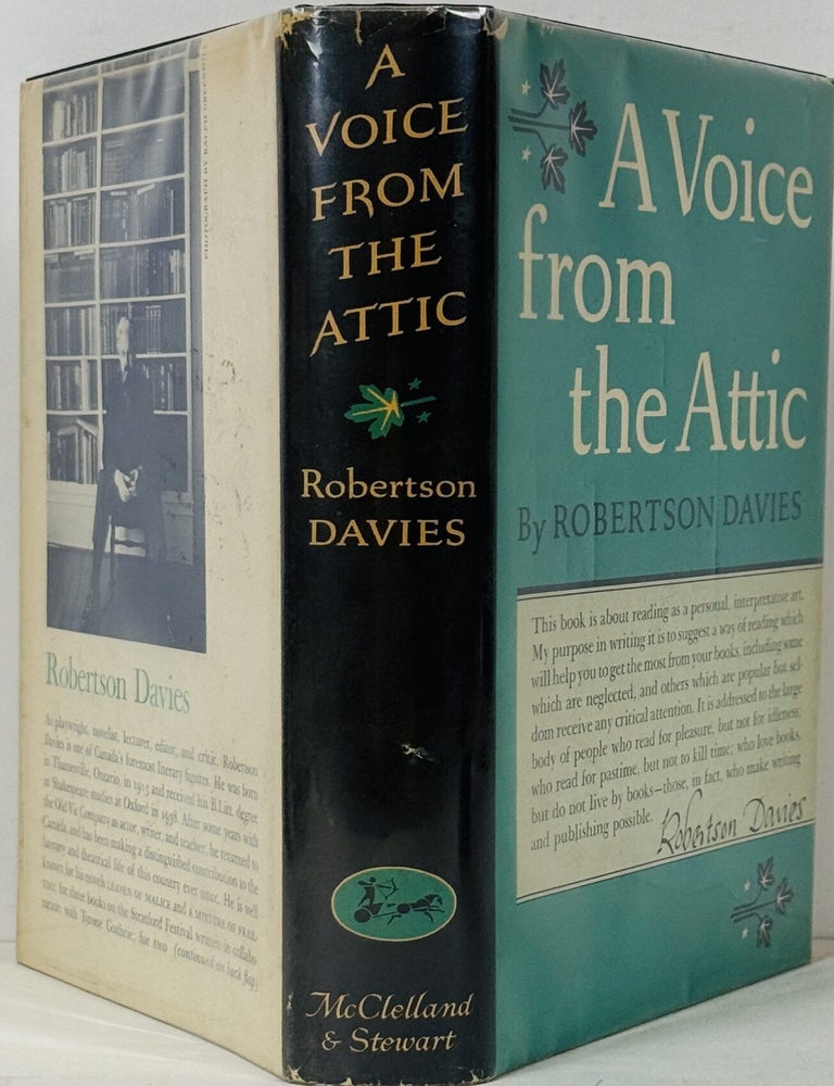 Item #67515 A Voice from the Attic. Robertson Davies.
