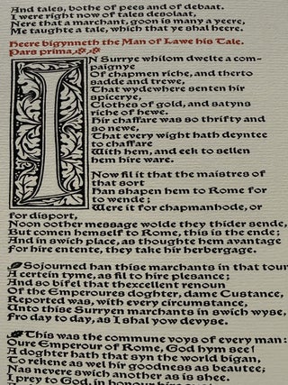 The Works of Geoffrey Chaucer (Kelmscott Chaucer).