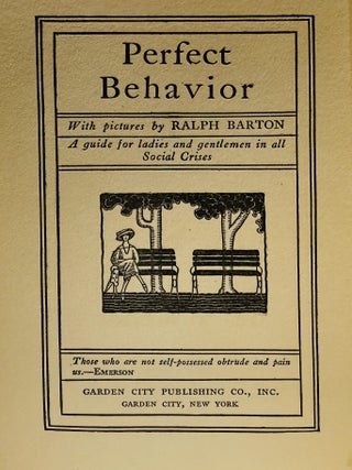 Perfect Behavior: A Guide for Ladies and Gentlemen in All Social Crises.