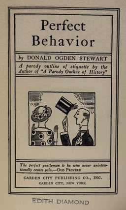 Perfect Behavior: A Guide for Ladies and Gentlemen in All Social Crises.