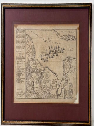 Item #67783 Antique Map. Quebec, ville de l'Amerique septentrionale dans la Nouvelle France...