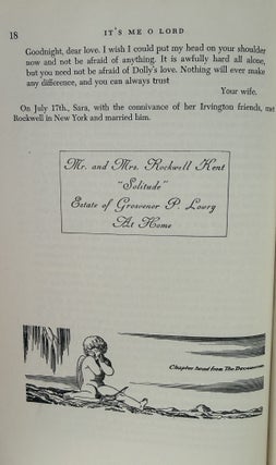 It's Me O Lord: The Autobiography of Rockwell Kent.