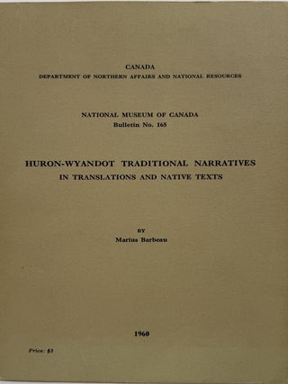 Item #67839 National Museum of Canada Bulletin No. 165 Anthropological Series No. 47:...
