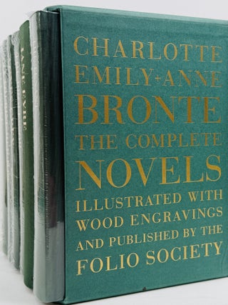 Item #67849 Charlotte Emily + Anne Bronte: The Complete Novels. Illustrated with Wood Engravings....
