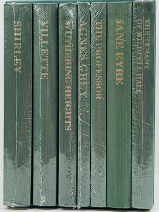 Charlotte Emily + Anne Bronte: The Complete Novels. Illustrated with Wood Engravings. 7 Volume Set.
