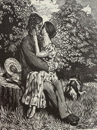 Charlotte Emily + Anne Bronte: The Complete Novels. Illustrated with Wood Engravings. 7 Volume Set.