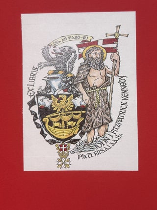 A Dictionary of Bookplates of Irish Medical Doctors with Short Biographies.