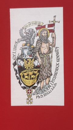 A Dictionary of Bookplates of Irish Medical Doctors with Short Biographies.
