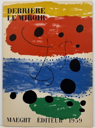 Derriere Le Miroir No. 117 Maeght Editeur. Dlm Nov- Dec 1959