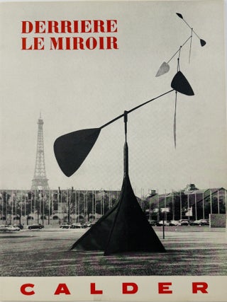 Item #67958 Derriere Le Miroir No. 113 Mars 1959: Calder. First Edition. Aime Derriere Le Miroir....