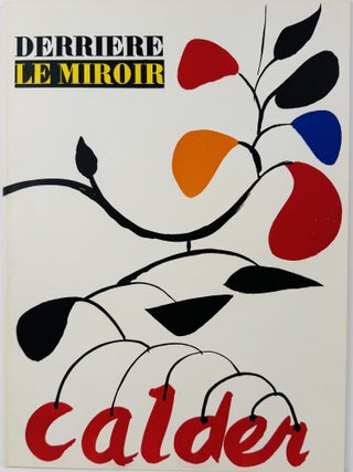 Item #67962 Derriere Le Miroir No. 69-70 Octobre-Novembre 1954: Calder. First Edition. Aime...