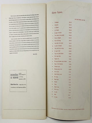 Derriere Le Miroir No. 69-70 Octobre-Novembre 1954: Calder. First Edition.