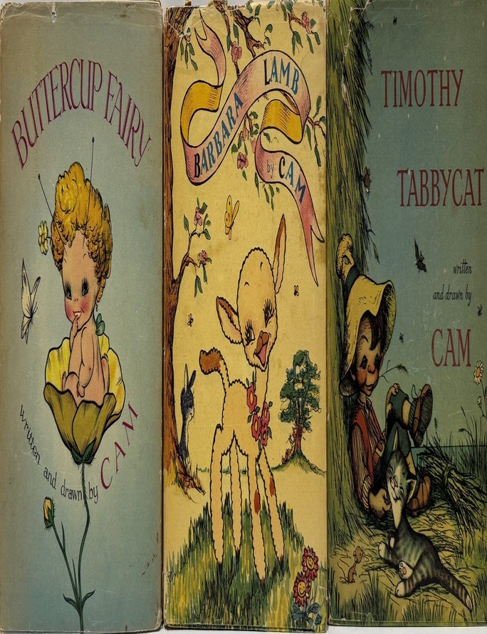 Item #68144 Barbara the Lamb, Buttercup Fairy, and Timothy Tabbycat. Set of 3 Volumes. CAM, Barbara Mary Campbell.