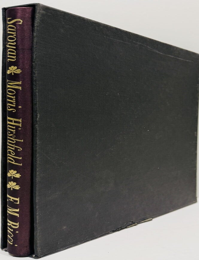 Item #68145 Morris Hirshfield. William Saroyan.