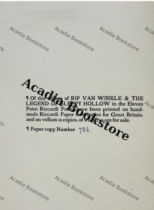 Kickerbocker Papers: Rip Van Winkle & the Legend of Sleepy Hollow.